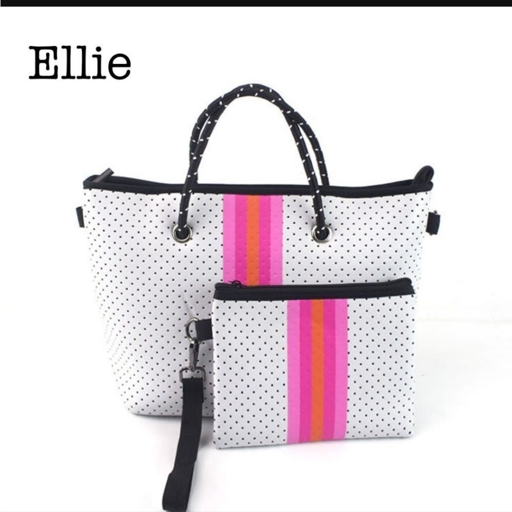 NWT ELLIE BAG. Neoprene is the perfect bag lightweight, strong, and gorgeous!